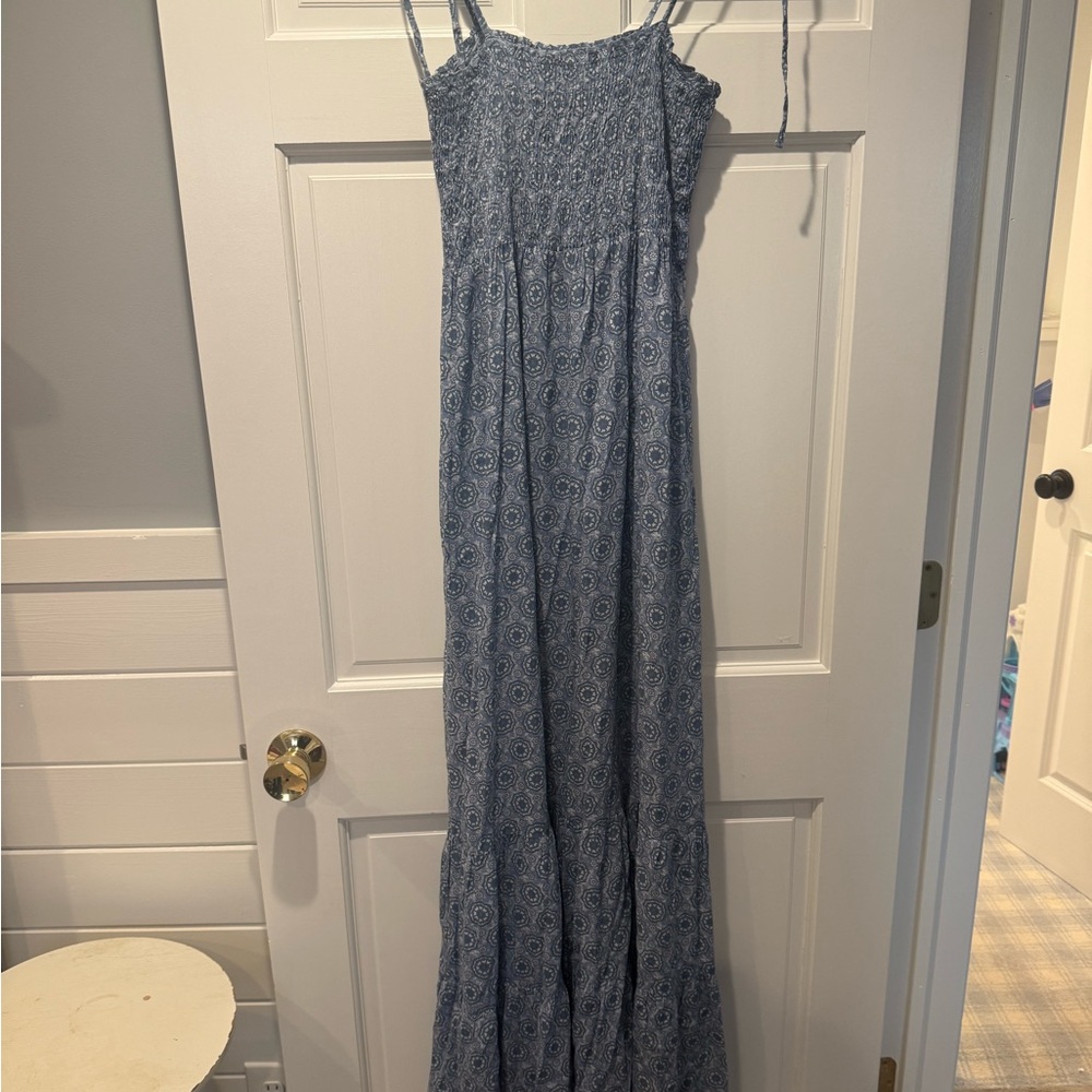 Aqua Blue Maxi Dress